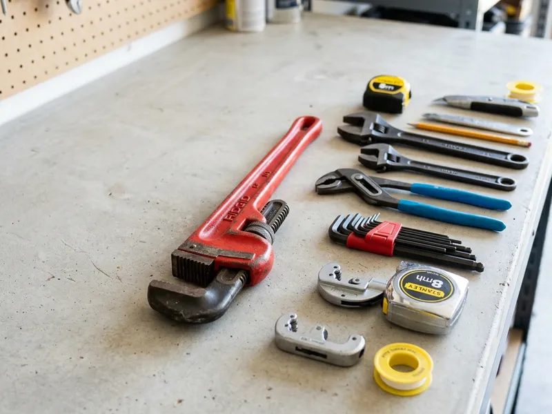Professional plumbers in Ketchum, OK equipped with top-tier tools for residential and commercial plumbing services.